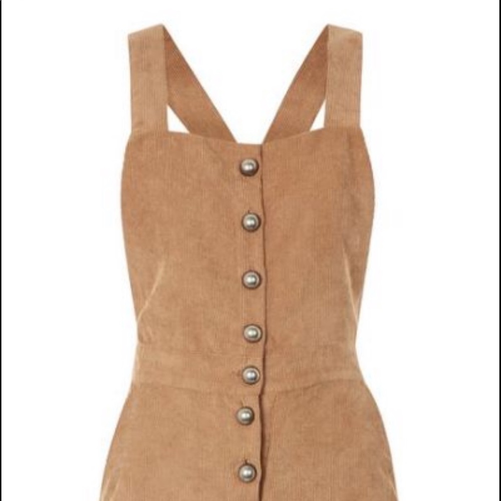 Wyldr Joni tan corduroy playsuit romper small - Picture 2 of 7